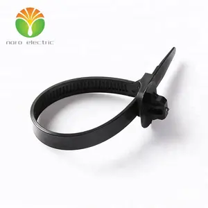 Nylon Cable Ties for Flat Nut Head Fixing CS03 Cable Tie Manufacturer