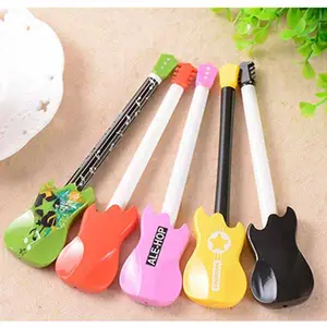 Mô hình mới sáng tạo guitar shaped bút nhựa bi bút