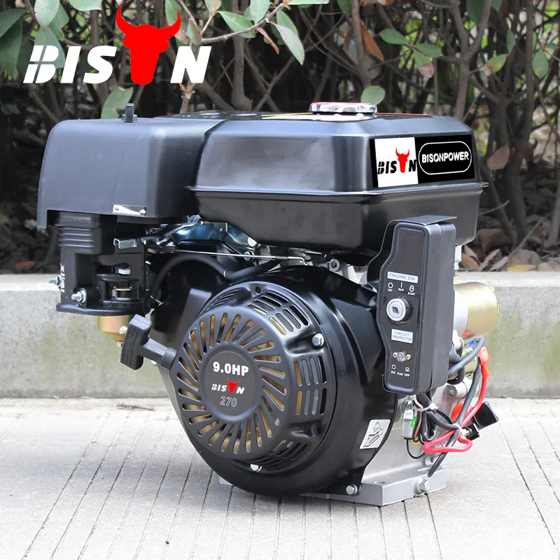 Электродвигатель BISON (Китай) 9HP с двигателем 1/2, 1/4, 1/6, получетверть и с шестой скоростью