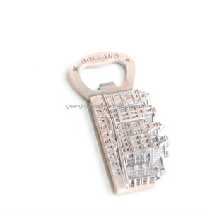 Abridor de botellas de recuerdo de <span class=keywords><strong>turismo</strong></span> Holland, imán de nevera, venta al por mayor - Product Image 1