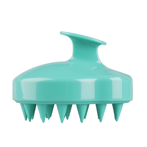 Silicone del Cuoio Capelluto Massager della Spazzola con il Corpo Scrubber Guanto Esfoliante
