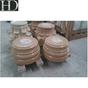 Hand Carving Marble <strong>Roman</strong> Pillars Marble <strong>Column</strong> <strong>Base</strong> for Sale for Construction Project