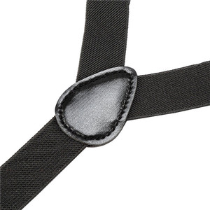 Adjustable Elastic 2.5cm Y Shape <strong>Women</strong> <strong>Suspender</strong> <strong>Belt</strong> With Leather Crosspatch - Product Image 5