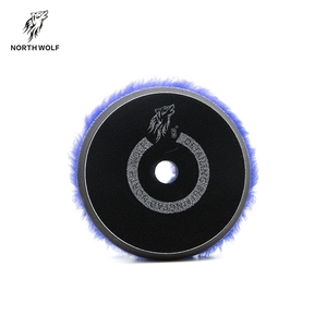 Tampon de polissage en laine véritable de 6 pouces <span class=keywords><strong>pour</strong></span> <span class=keywords><strong>polisseuse</strong></span> DA, matériau japonais <span class=keywords><strong>pour</strong></span> l'entretien automobile - Product Image 3