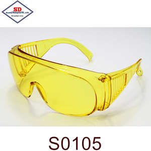 ANSI Z87.1 & CE EN166 Standard Spectacle <b>Glasses</b> Safety Eye Protection with <b>Polycarbonate</b> Lens - Product Image 1