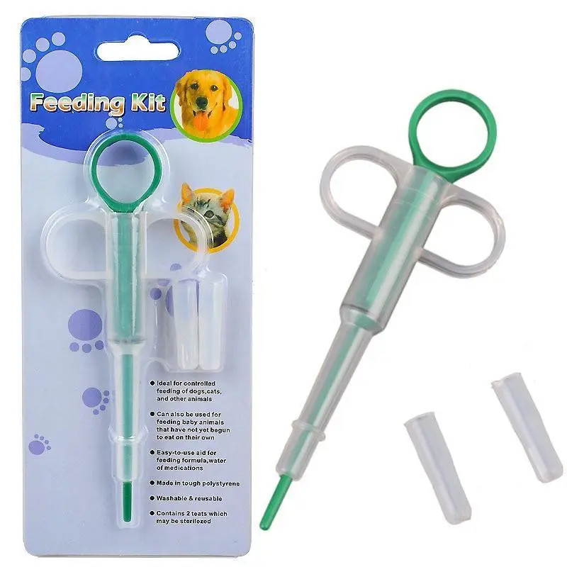 Pet Dog Pill Gun/Popper/Piller Dog/Pet Tablet or Capsule Medication Syringe