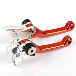 Levier de frein et d'embrayage de moto en alliage CNC, pour <span class=keywords><strong>KTM</strong></span> SX, EXC, XC, <span class=keywords><strong>65</strong></span>, 85, 125, 150, 250, 450, 650, 5 pièces - Product Image 1