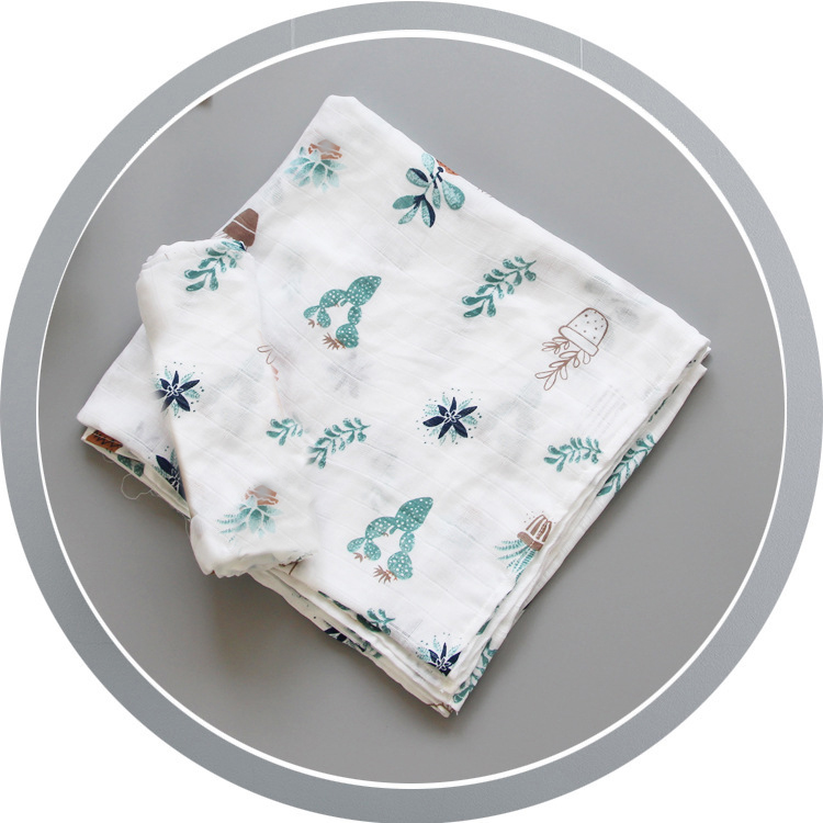 Zogift 47 ''x 47'' <span class=keywords><strong>Sano</strong></span> Organico Cotone 2 Strati Baby Coperte - Product Image 4