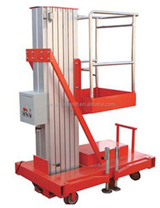 Plataforma Elevadora Hidráulica Pequeña de Aluminio, Mini Elevador Vertical Telescópico Portátil Personalizado para una Persona - Product Image 1