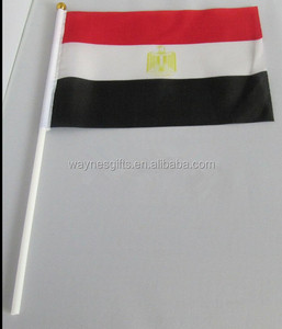 <span class=keywords><strong>Bandera</strong></span> de mano de <span class=keywords><strong>Egipto</strong></span> a la venta Banderas de mano personalizables de diferentes países - Product Image 2