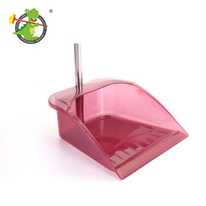 Metal Long Handle Vassoura e Dustpan Set Com Impresso Plastic Cleaning Vassoura Dustpan e Vassoura - Product Image 2