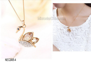 Nec2495 amante Crystal Rhinestone collar colgante de moda para los regalos - Product Image 5