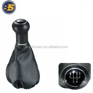 Gear Shift Knob/Shift Knob/Car Gear Knob Boot 5 Speed Leather For VW POLO ClASSIC 6N 6N2 SEAT IBIZA Auto Accessories