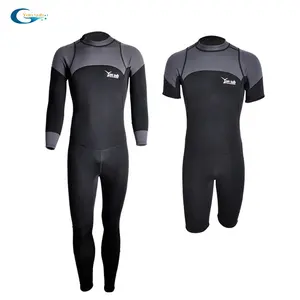 YONSUB In Neoprene per immersione vestito di Un Pezzo Long & Short Sleeve Vestito di Immersione per Gli Uomini