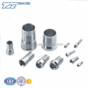 ISO9001 Approval Stainless Steel CNC Collar Pipe Fitting