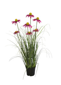 Pas cher en plastique faux artificielle oignon décoration murale herbe plante artificielle avec racines - Product Image 1