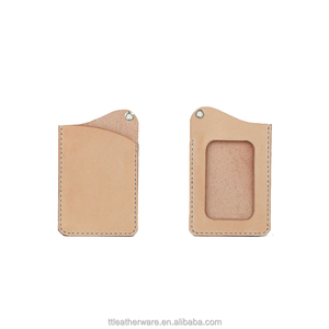 Hotel Proximity ID Card Access Case Cow Leather Holder - Product Image 1