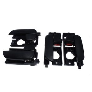 4PCS Poignée de porte intérieure avant arrière gauche droite pour Hyundai Accent 2007-2011 82610-<span class=keywords><strong>1E000</strong></span>,<span class=keywords><strong>82620</strong></span>-<span class=keywords><strong>1E000</strong></span>,83610-<span class=keywords><strong>1E000</strong></span>,83620-<span class=keywords><strong>1E000</strong></span> - Product Image 1