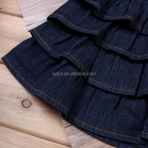 Abito in Denim Senza Maniche Personalizzato per Bambine/Vestito Lungo in <span class=keywords><strong>Jeans</strong></span> per Neonata/Abbigliamento per Bambini all'Ingrosso - Product Image 6