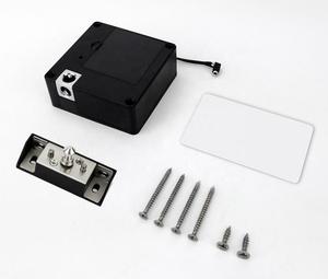 Udohow Keyless RFID văn phòng ẩn ngăn kéo khóa vô hình ABS thép kim loại kẽm hợp kim kẽm tủ khóa với thẻ mở cửa - Product Image 2