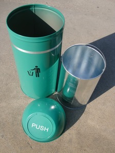 Vert <span class=keywords><strong>push</strong></span> top bin - Product Image 4