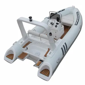 CE 4.8mリブ480ハイパロンモーターリジッドグラスファイバーインフレータブルボートリブボート