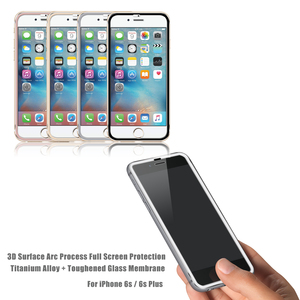 pleine Couverture 0.26mm HD Effacer 3D bord Incurvé Titane Alliage trempé protecteur d'écran en verre pour <span class=keywords><strong>iPhone</strong></span> <span class=keywords><strong>6</strong></span>/<span class=keywords><strong>6</strong></span> <span class=keywords><strong>s</strong></span> - Product Image 2