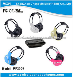 <span class=keywords><strong>Auriculares</strong></span> de disco silencioso de tres canales RF2008 para fiestas - Product Image 4