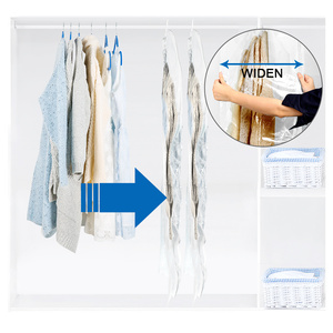 Proveedor de China al por mayor bolsa de la aspiradora ropa vacío bolsa de polvo colgando <span class=keywords><strong>bolsas</strong></span> selladas al vacío - Product Image 2