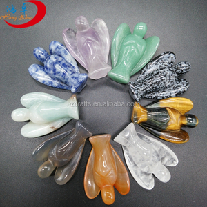 2026 <span class=keywords><strong>pierre</strong></span> semi-précieuse artisanat en gros sculpté <span class=keywords><strong>pierre</strong></span> précieuse Quartz Rose <span class=keywords><strong>3</strong></span> pouces anges cristaux pierres de guérison cristaux de guérison - Product Image 4