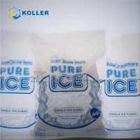 Machine à glace en cubes de 3 tonnes d'usine chinoise avec compresseur pour usine de glace Koller CV3000