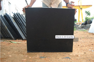 Offre Spéciale Dalle de granit noir G20 Grande dalle polie de haute qualité pour la vente directe d'usine d'utilisation de plancher. - Product Image 5