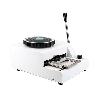 Köpek Etiketi Kabartma Makineleri KIMLIK kartları PVC Kart Embosser Makinesi - Product Image 5