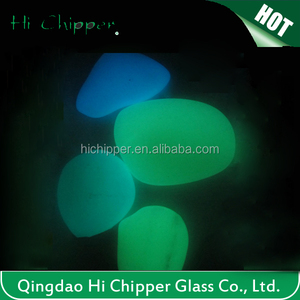 Blau grün glow in <span class=keywords><strong>the</strong></span> dark glas kiesel - Product Image 1