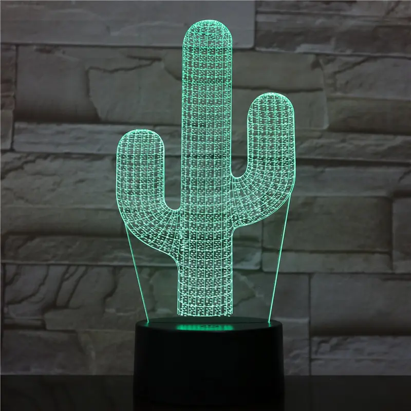 home decor LED Pineapple Cloud Cactus Flamingo Figure Night Light, Holiday Party 3D LED Night Lamp