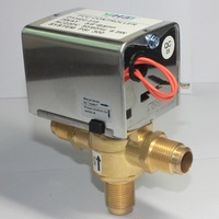 Usine de Chine 2 voies 5/8 "vanne de zone motorisée évasée pour FCU