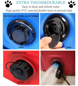 FDS Hot Selling Durable Pet Cleaning <strong>Pool</strong>, PVC High Quality Portable <strong>Dog</strong> <strong>Pool</strong>, <strong>Swimming</strong> <strong>Pool</strong> - Product Image 5