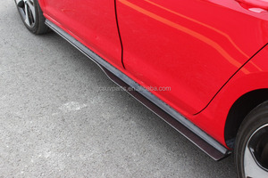 MK7 En fibre de Carbone Voiture jupes latérales extensions Pour VW <span class=keywords><strong>GOLF</strong></span> VII <span class=keywords><strong>7</strong></span> GTI MK7 <span class=keywords><strong>2014</strong></span> HAUT - Product Image 5