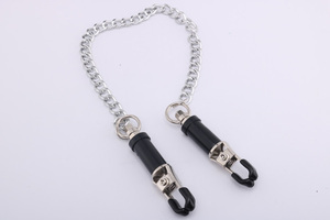 <span class=keywords><strong>Sex</strong></span>-Brustklemmen aus Edelstahl mit Metallkette, Nippel-Vibrationsklemmen, <span class=keywords><strong>Sex</strong></span>-Sklaven-Spielzeug zur Stimulation - Product Image 4