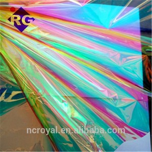 ฟิล์มไวนิลใสสีรุ้งแบบไดโครอิกสำหรับสัตว์เลี้ยง - Product Image 2