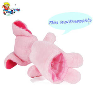 Gia đình zoo thú nhồi bông làm ngón tay con rối đồ chơi nhỏ - Product Image 5