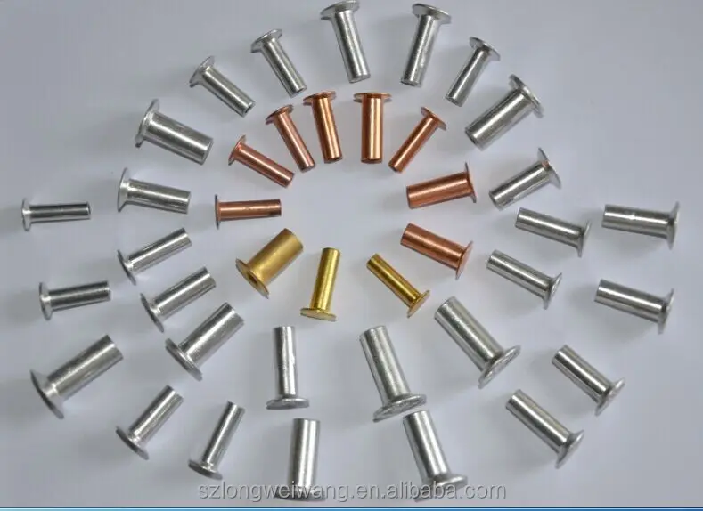 Factory wholesale High Quality custom Hollow Rivet High Quality Hollow Tubular Rivets