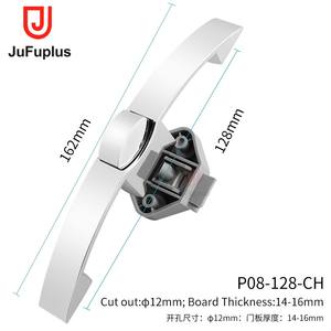 Serrure de porte de placard sans clé, accessoires pour camping-car, <span class=keywords><strong>caravane</strong></span>, mobil-home, meubles, loquets, bouton poussoir, loquet à tirer - Product Image 6