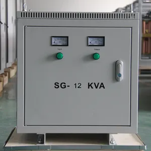 Transformador de tensão 12kva 220v para 110v, transformador de passagem para baixo