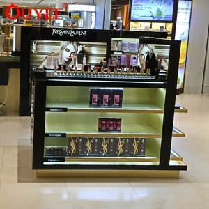 Centro commerciale Corpo Cosmetici Cremagliera Olio Gondola Cabinet Trucco Banco di mostra per il Negozio - Product Image 1