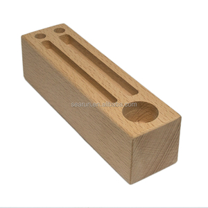 Vase à fleurs <span class=keywords><strong>en</strong></span> <span class=keywords><strong>bois</strong></span> massif, tube de test, <span class=keywords><strong>support</strong></span> pour fleurs - Product Image 3