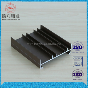 Balcón doble acristalamiento perfil de aluminio para ventana corredera - Product Image 2