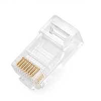 Connecteur rj45 Cat6 cat.6a, blindé, pour homme, prise 23awg, meilleure vente d'usine