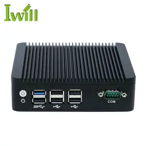 IBOX-501 N3 quad core J1900 fanless mini itx motherboard pc with 2*Gigabit LAN