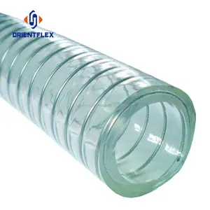 Factory supply thick wall pvc steel wire pipe